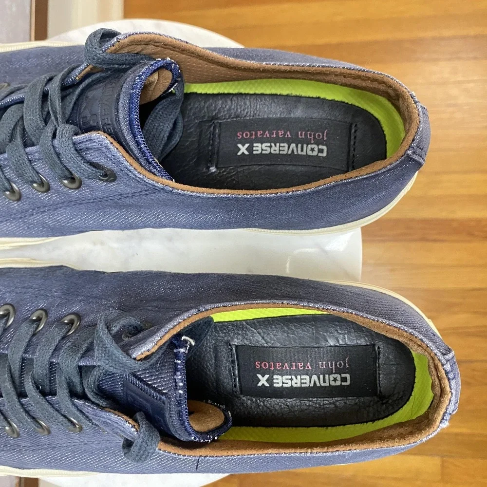 Converse Chuck Taylor II John Varvatos Shoes Mens Size 10 Blue Sneakers 156718C - Picture 8 of 12